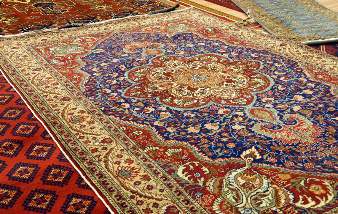 Different materials used to make area rugs